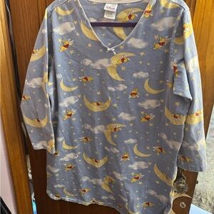 Disney Gray and Yellow Nightgown
